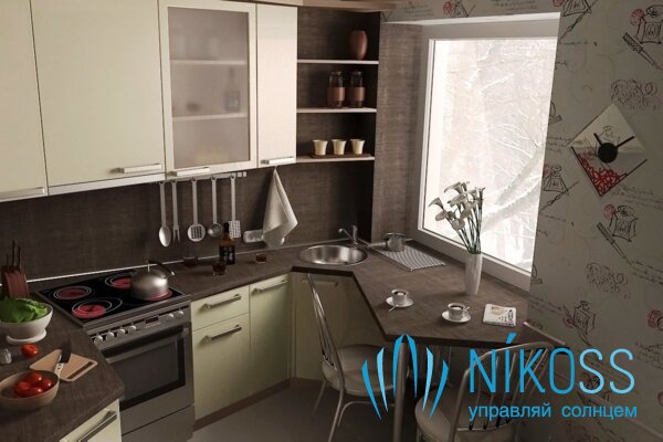 Дизайн кухні в хрущовці