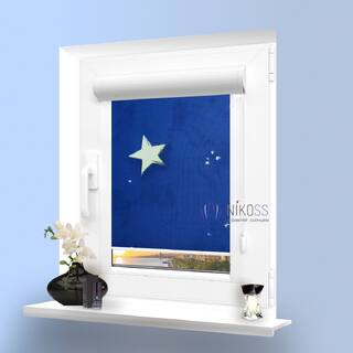 Тканевые ролеты закрытого типа Небо