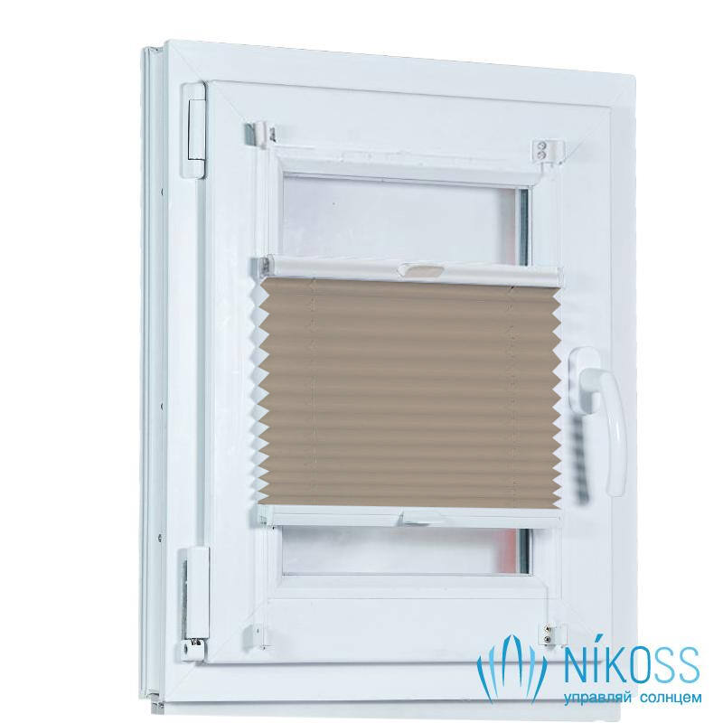 Жалюзи плиссе Salinas, цвет salinas_03taupe