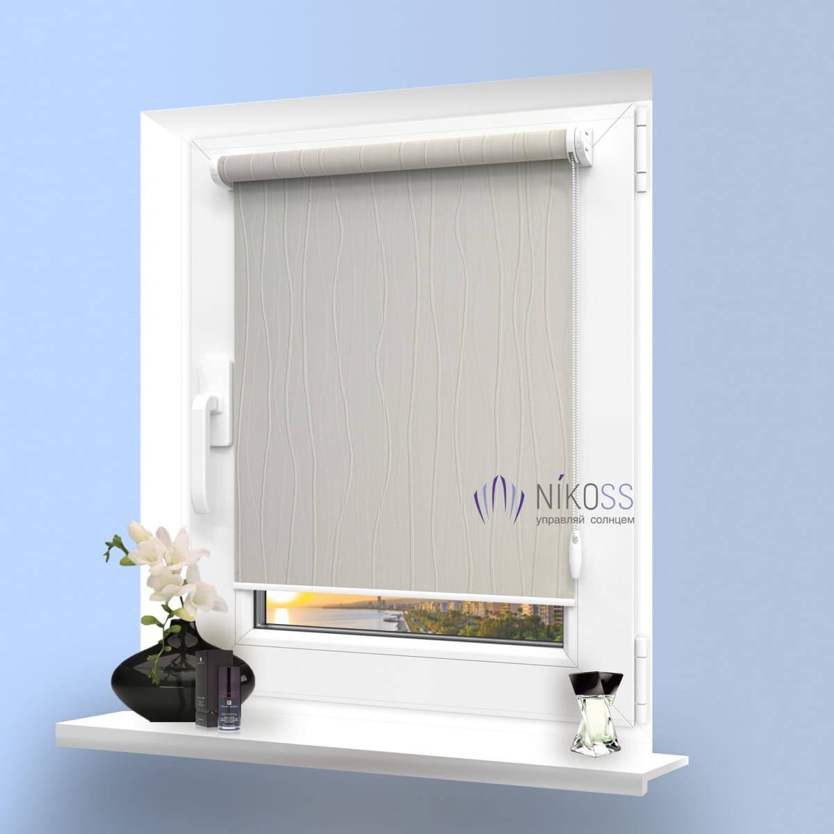 Рулонные шторы открытого типа Grass, цвет grass-0875